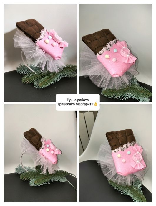 Обручі шоколадка, мандаринки,ялинка,цукерочка сніжинка