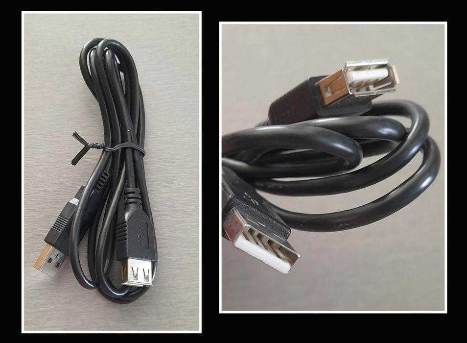 Cabo Extensor USB 2.0 Novo 90cm Para Venda447415667488215040