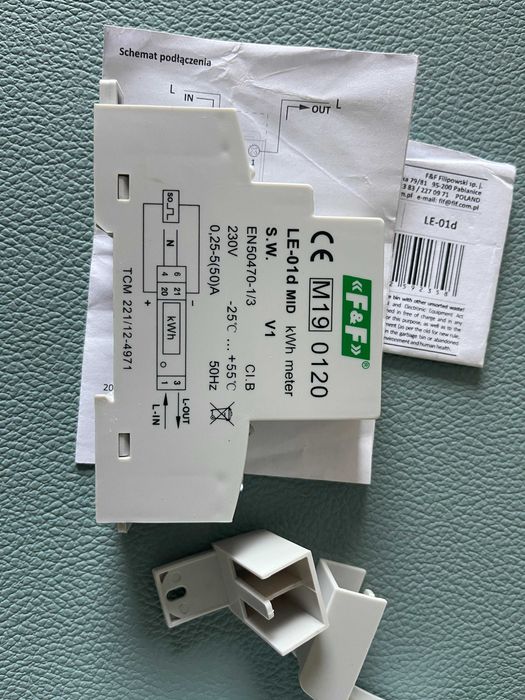 Contador de eletricidade 50A