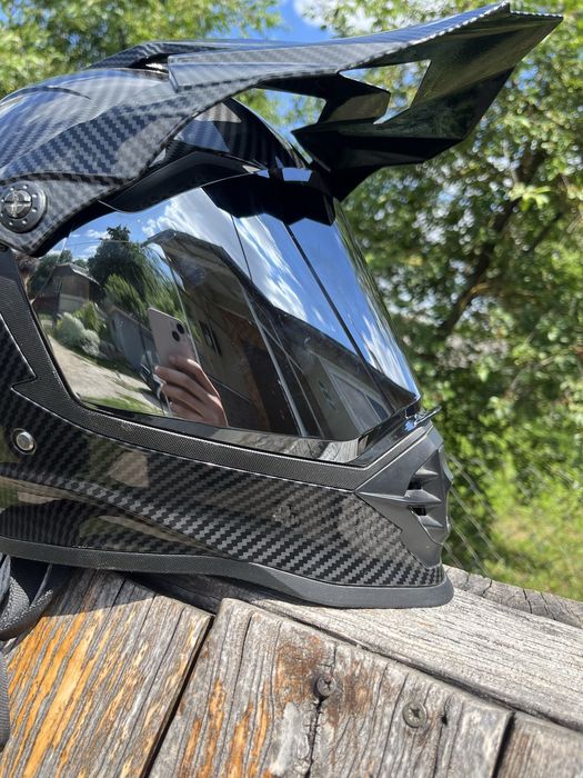 Мотард шолом LVS 800 (Mt Helmets, AGV, мото шолом)
