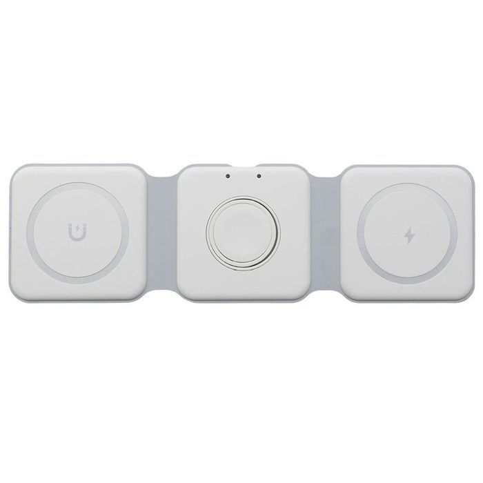 Ecobox Ładowarka Indukcyjna MagSafe 15W Biała 3w1