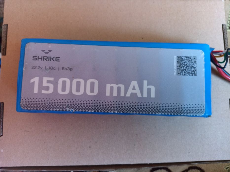Акумулятор Shrike 6S3P 15 000 mAh 22.2V (10C)