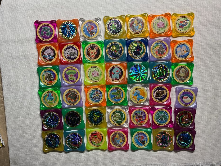 Tazos pokemon panini bollycao