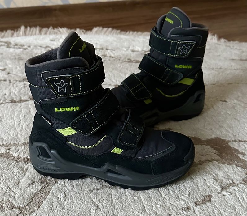 Lowa зимові чоботи черевики ботинки на хлопчика 31 р. 19,5 см