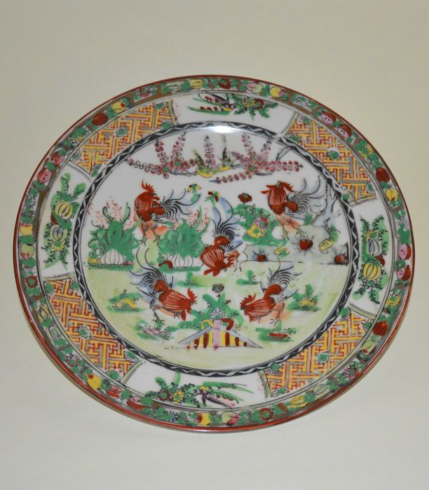Conjunto de 2 pratos decorativos64874032276098121