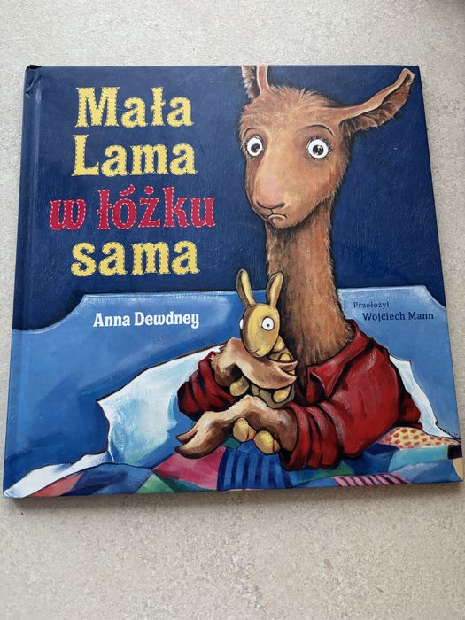Mała Lama w łóżku sama Anna Dewdney