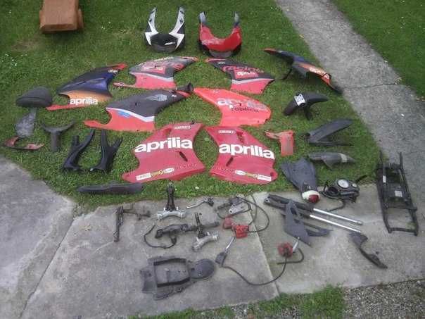 Запчастини Aprilia RS,RX,SX,SXV,MX,RSV,AM6,Tuono,Rotax,Derbi.
