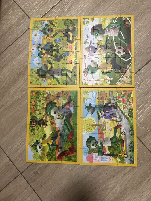 Puzzle 4w1 Trefliki  Trefl