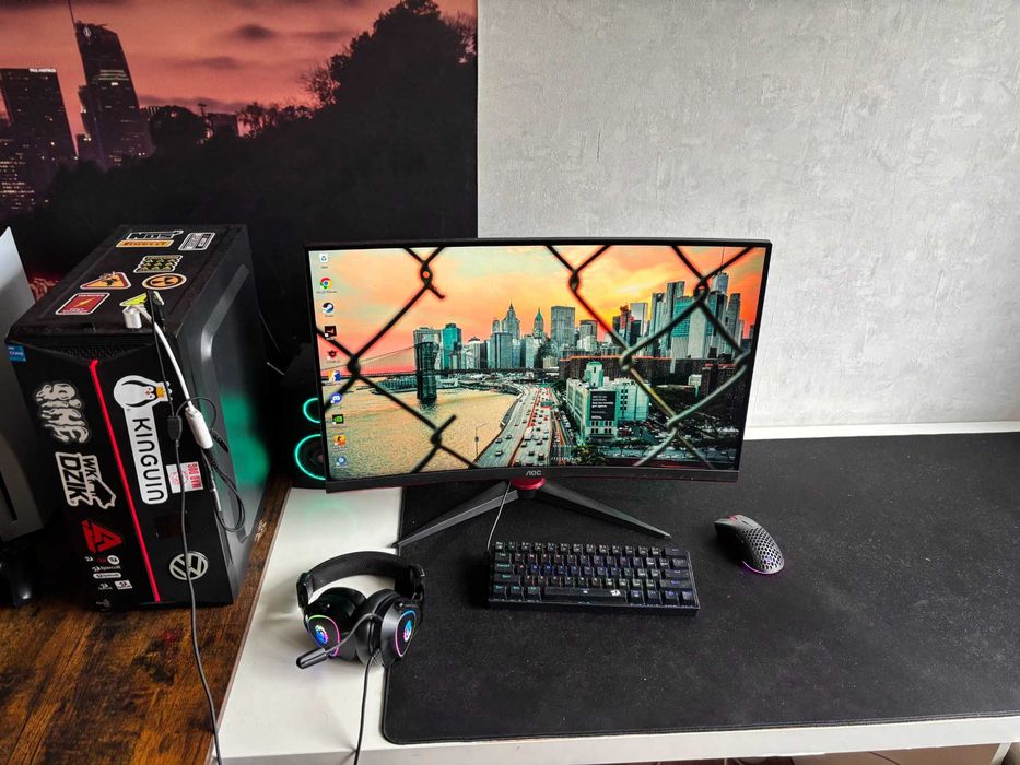 ZESTAW GAMINGOWY 240Hz | RTX 3060 12GB | i5-13400F | 32GB RAM | Komplet!