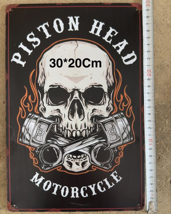 Placas decorativas em chapa