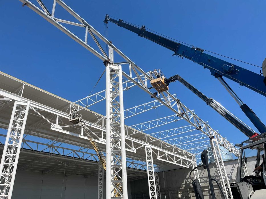 Проєктування та будівництво цехів і складів Кременчук. Під ключ