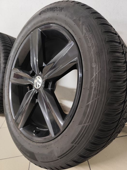 Колеса, диски+шины R-19 5*130, 265/50 "Volkswagen" Touareg
