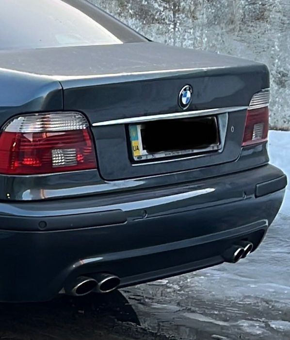 Роздвоєний вихлоп BMW E39