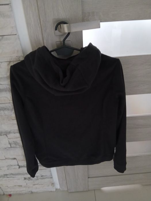 4f bluza polarowa polar damska XS 34 czarna z kapturem jak nowa