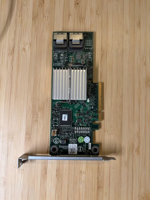 Dell PERC H310 LSI SAS2008 IT Mode HBA + 2x kabel SAS SATA