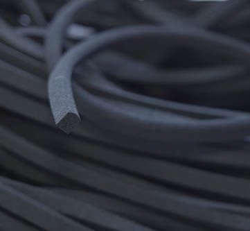 Резиновый шнур, МБС, ТМКЩ, Силиконовый, Пищевой, Пористый, Вакуумный