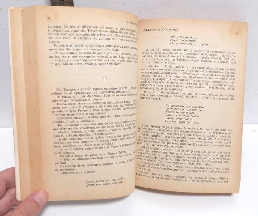 Amantes e Jogadores, de Jackie Collins