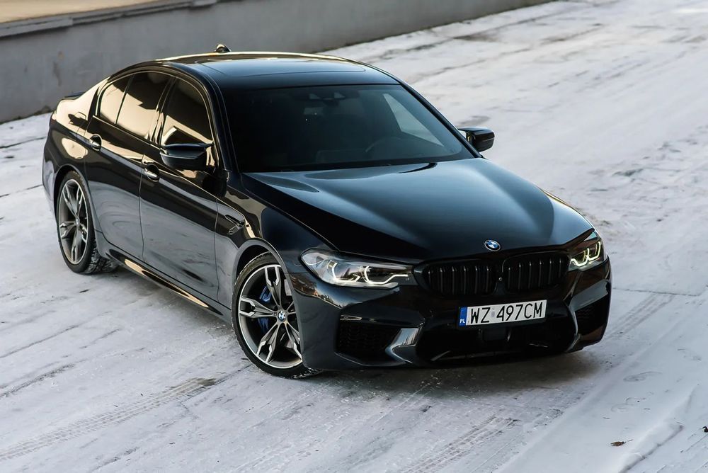 BMW Seria 5 Piękne BMW G30 M550D M5 Full Opcja xDrive Bowers Webasto Lasery HUD