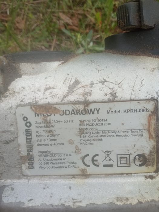 Młot udarowy comporator 850w