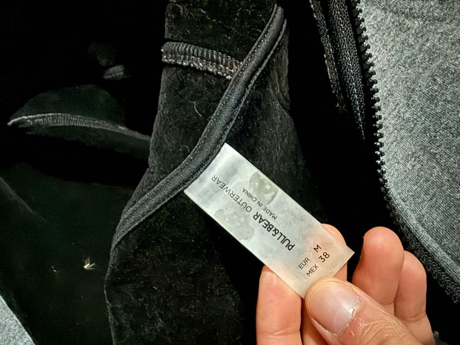 Casaco Cinza Pull&Bear