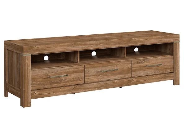 Szafka RTV BRW Gent dąb 200 cm LED