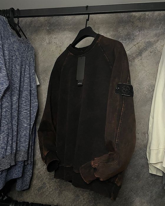 2XL - 3XL OFF DYE OVD poliammidica sweatshirts