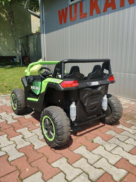 Buggy elektryczne auto  LED MP3 USB pasy UTV-2000 4x4 24V