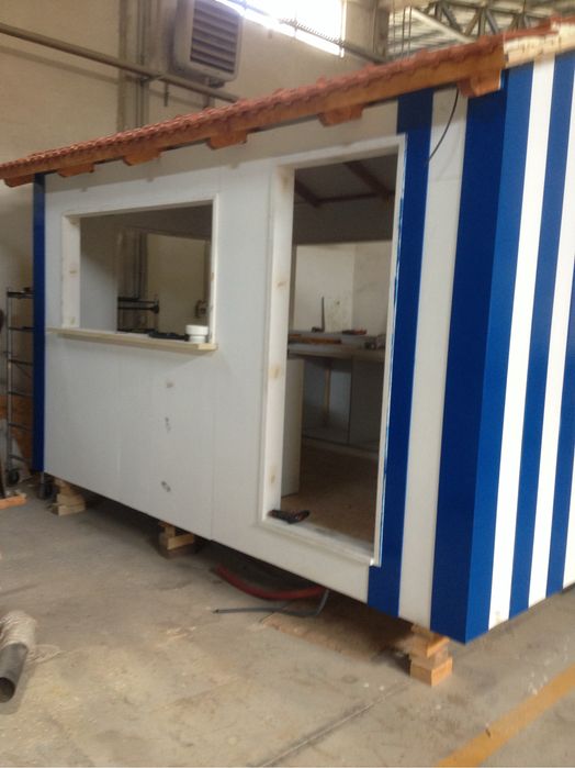 Quiosque venda anbulante.