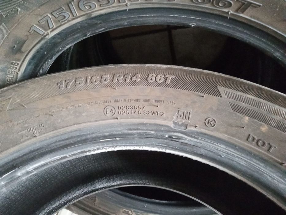 Opony letnie 175/65 R14 Kumho