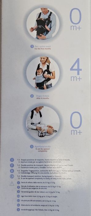 Marsúpio Chicco modelo You & Me até 12kg
