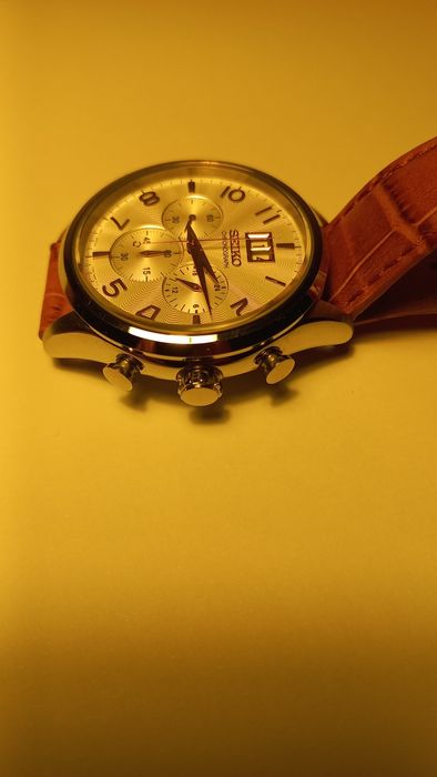 Relógio seiko cronograph como novo.