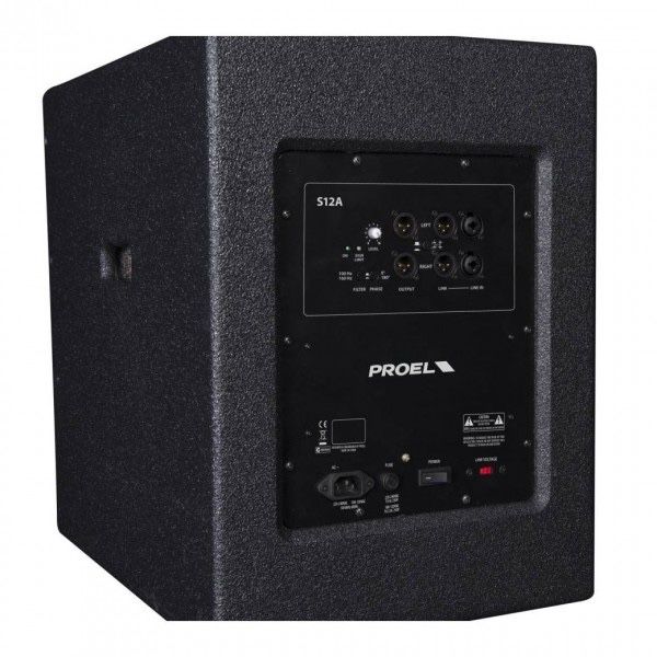 Aktywne subwoofery Proel S12A – 2 sztuki (2400W)