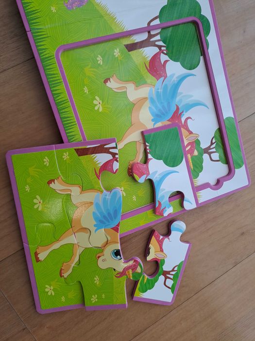 2 Livros puzzle didaticos