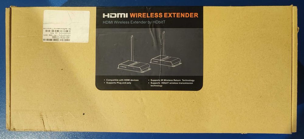 Бездротовий подовжувач HDMI Lenkeng LKV388, до 50 м