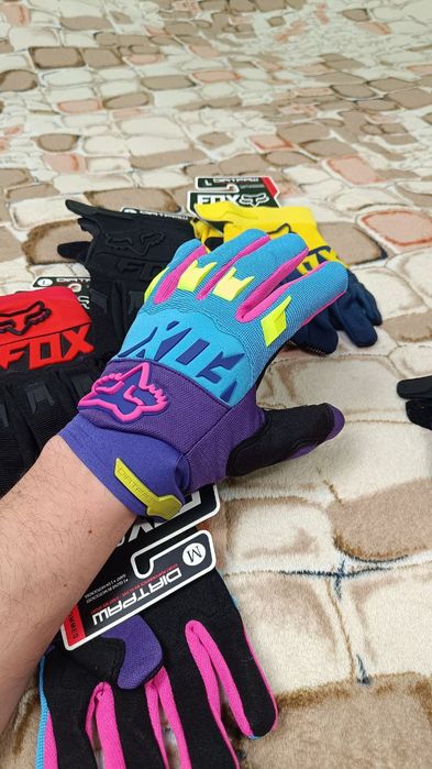FOX DIRTPAW RACE рукавиці перчатки фокс велосипедные размер S M L