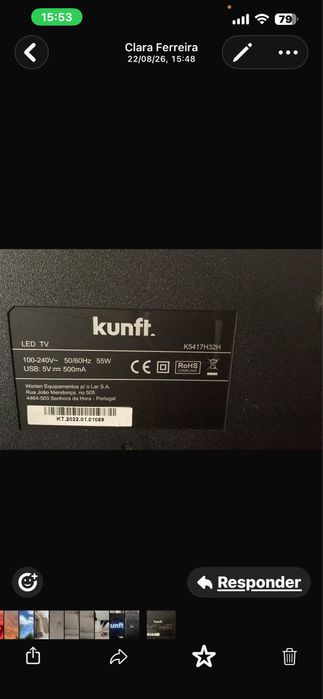 Smart TV Kunft 32"