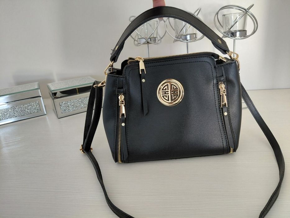 Piękna torebka kuferek mega pojemna