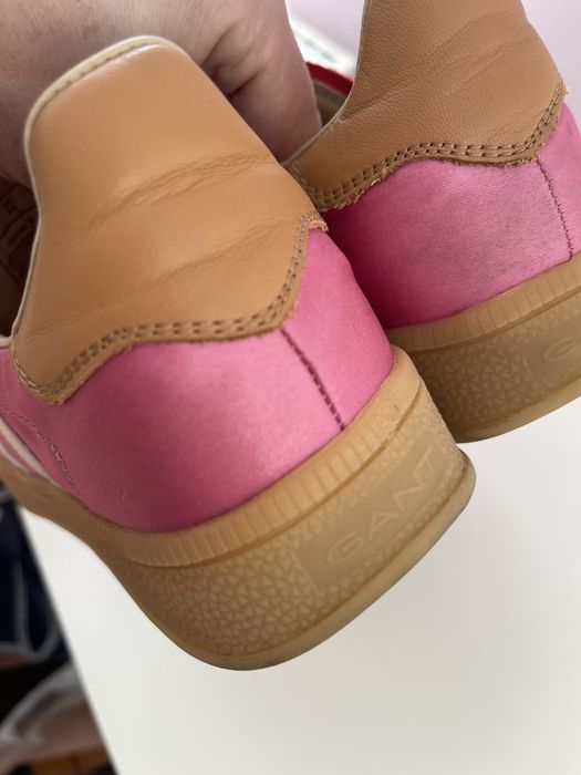 Sneakersy Gant półbuty skóra