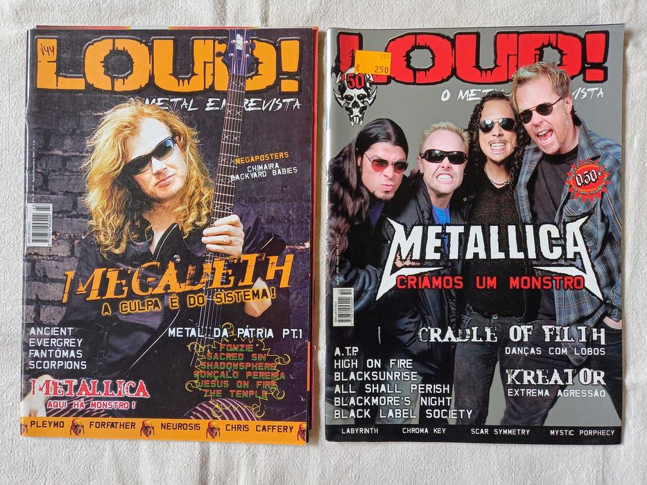 Revistas Loud! Rock e Metal