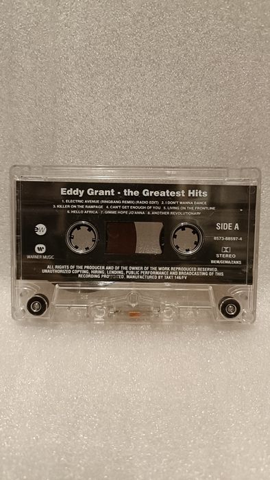 EDDY GRANT "the greatest hits" na kasecie