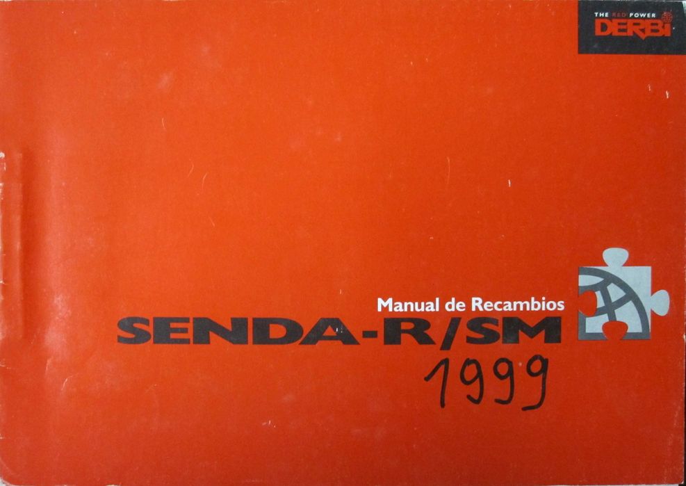 Livros técnicos de peças Oficina para a marca motorizadas DERBI