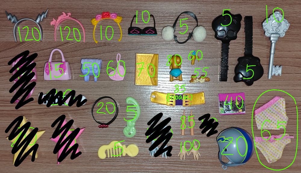 аксесуари одяг взуття monster high, ever after high,bratz, lol, Barbie