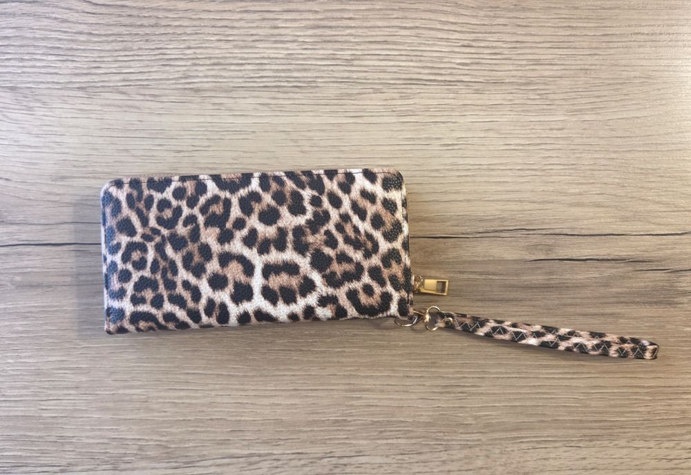 Portfel Damski w Panterkę Jaśniejszy