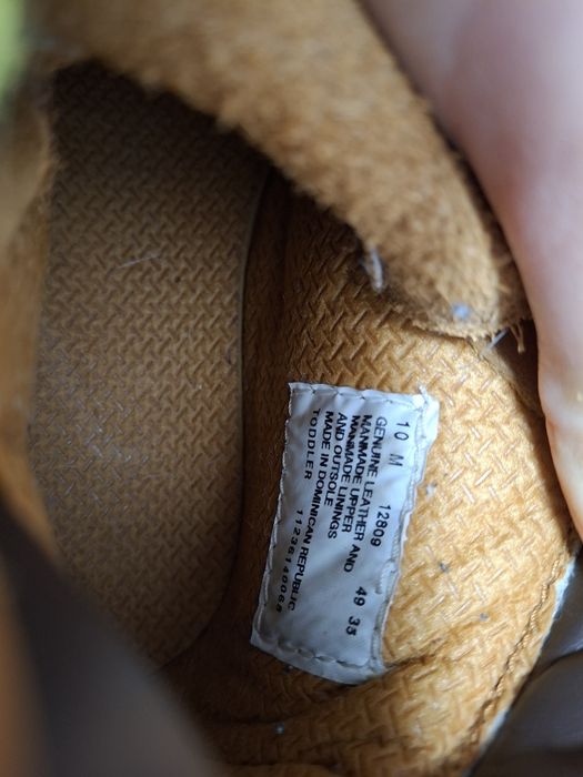 Дитячі шкіряні чоботи Timberland