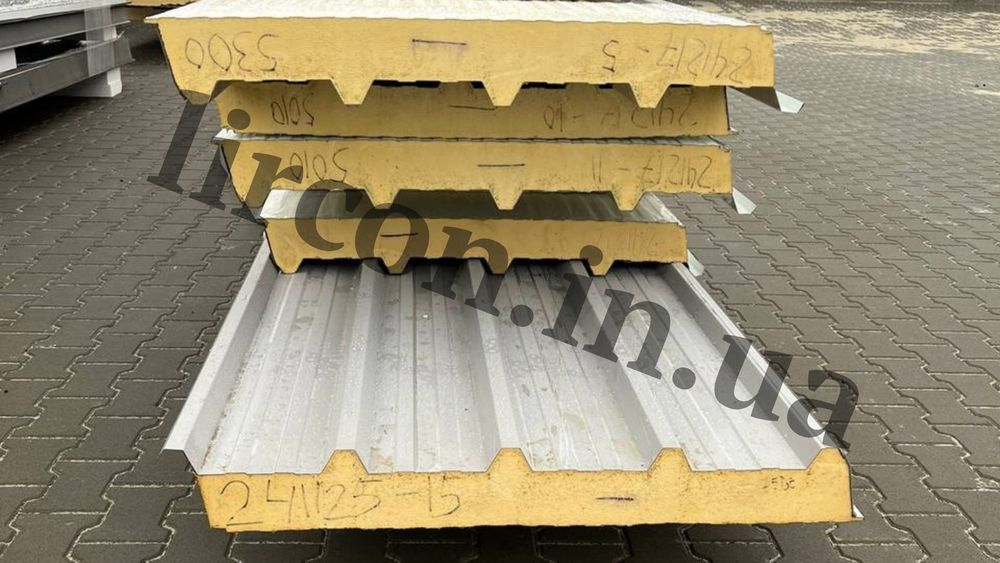 УНІВЕРСАЛЬНІ дахові сендвіч панелі | Панелі для промислових будівель