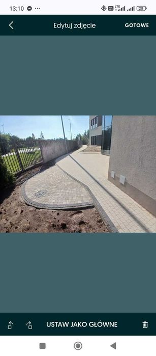 Roboty ziemne, utwardzanie terenów, podbudowy pod kostke brukową