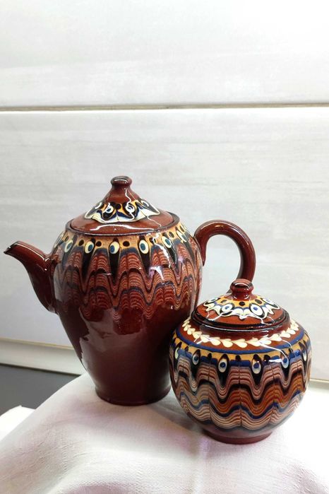 Bułgarski zestaw kawowy PRL