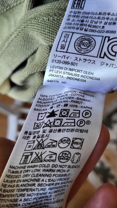 Polo Levi's tam S