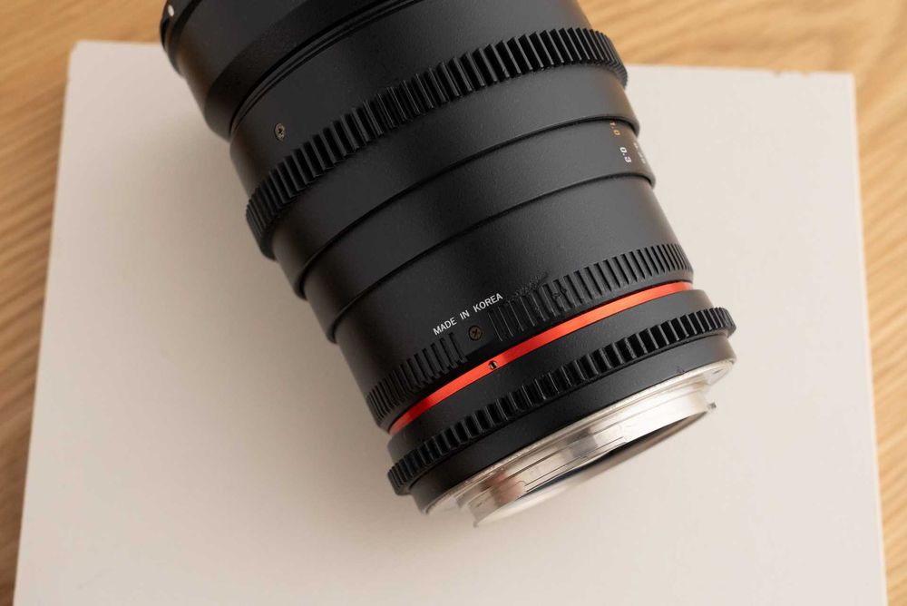 Obiektyw Samyang 35mm T1.5 VDSLR Canon EF