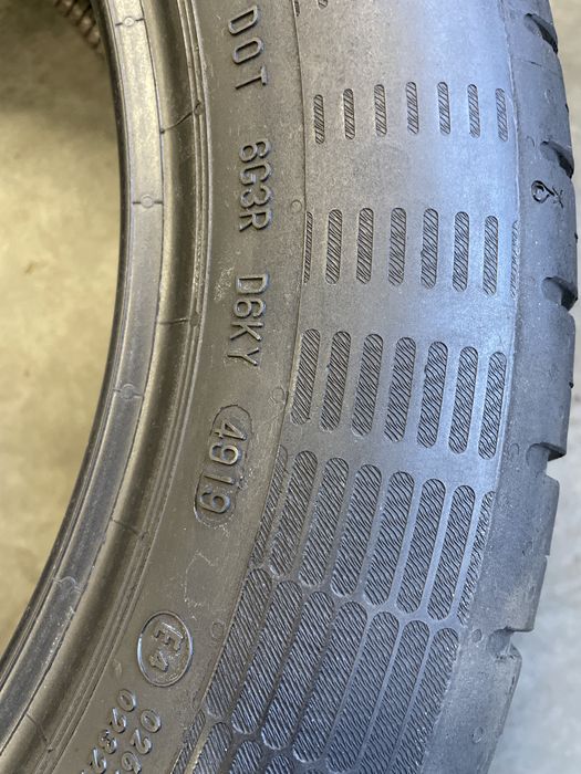 3x Opona Letnia 215/55 R17 Continental ContiEcoContact 5 BDB STAN!